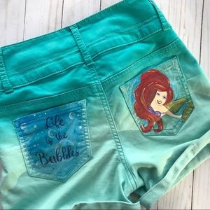 SO Little Mermaid shorts
